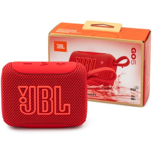 Głośnik przenośny mobilny bezprzewodowy JBL Go 5 Czerwony