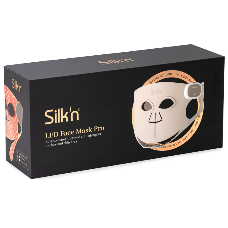 Maska LED na twarz PRO bezprzewodowa Silk'n terapia światłem fotonowa