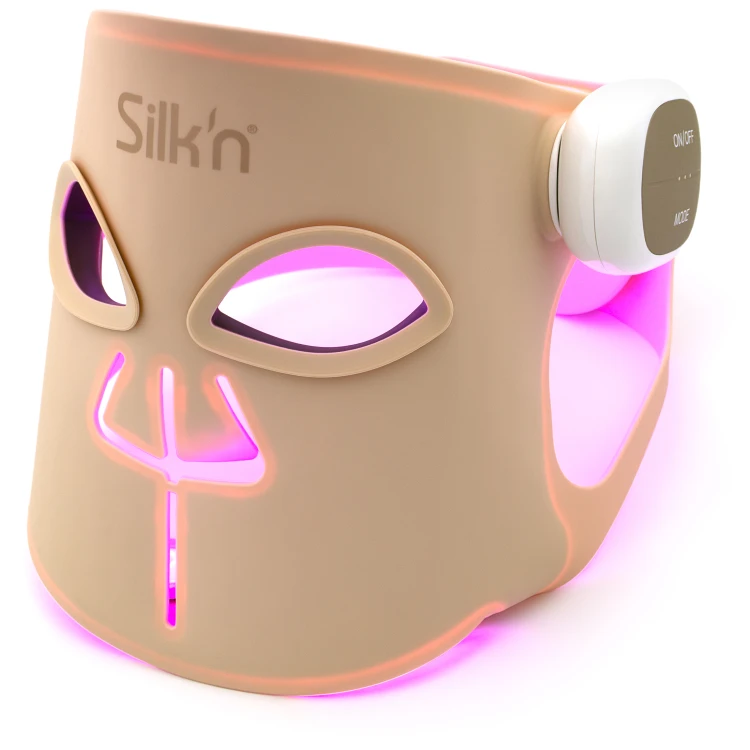 Maska LED na twarz PRO bezprzewodowa Silk'n terapia światłem fotonowa
