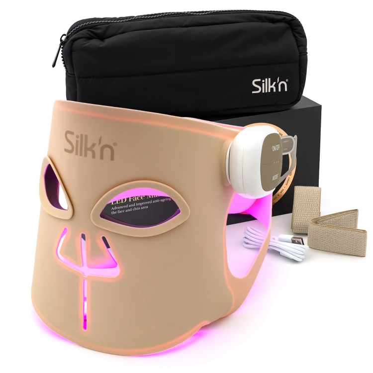 Maska LED na twarz PRO bezprzewodowa Silk'n terapia światłem fotonowa