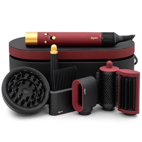 Lokówko-suszarka Multistyler Dyson Airwrap i.d. Curly+Coily Aksamitna czerwień/Złoto