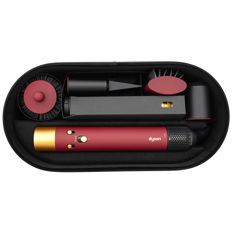 Lokówko-suszarka Multistyler Dyson Airwrap i.d. Curly+Coily Aksamitna czerwień/Złoto