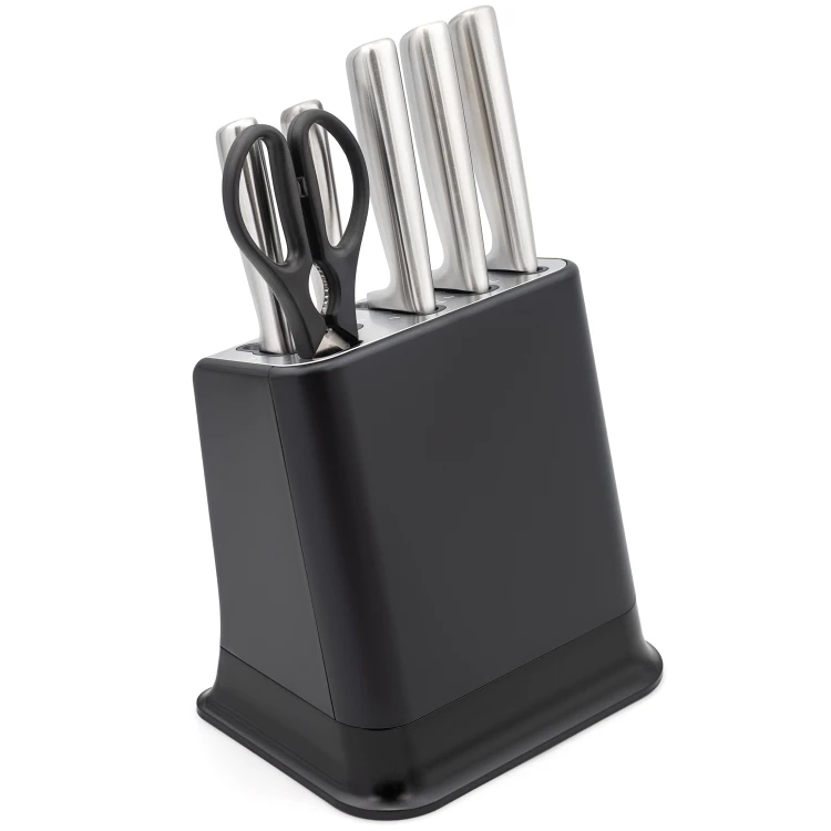 Noże ze stali nierdzewnej TEFAL EverSharp Pro blok ostrzałka K2977S44