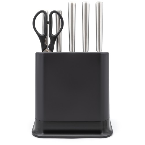 Noże ze stali nierdzewnej TEFAL EverSharp Pro blok ostrzałka K2977S44