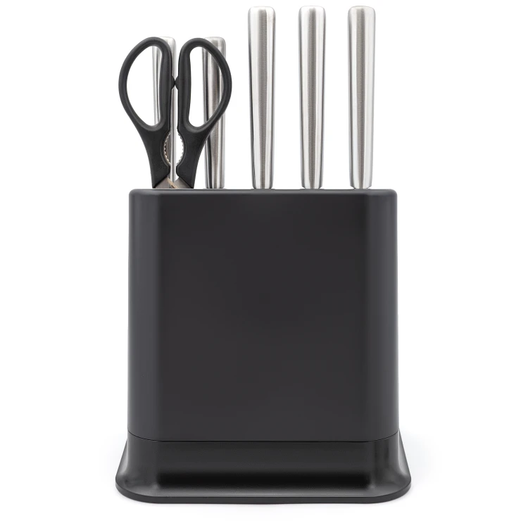 Noże ze stali nierdzewnej TEFAL EverSharp Pro blok ostrzałka K2977S44