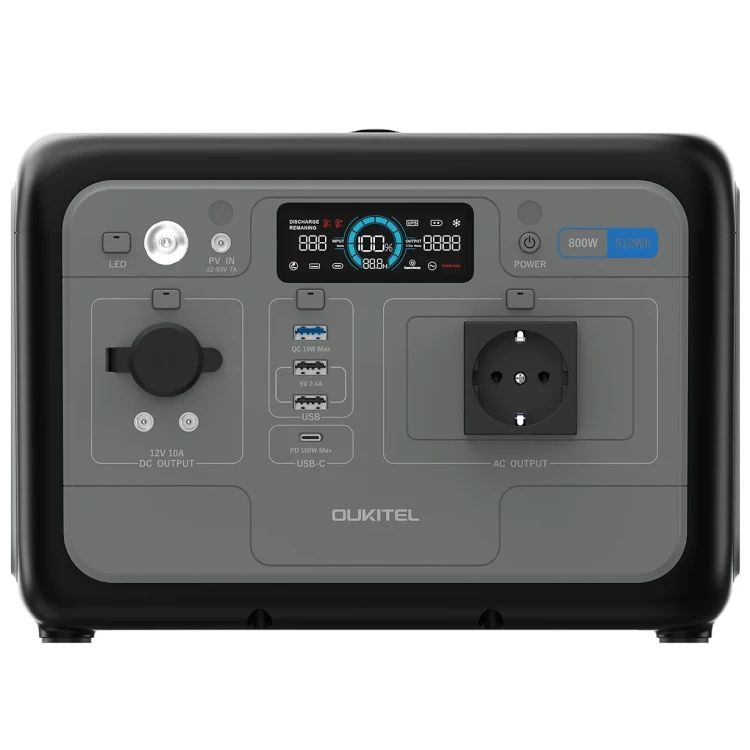 MOBILNA STACJA ZASILANIA OUKITEL P800E 800W 512Wh