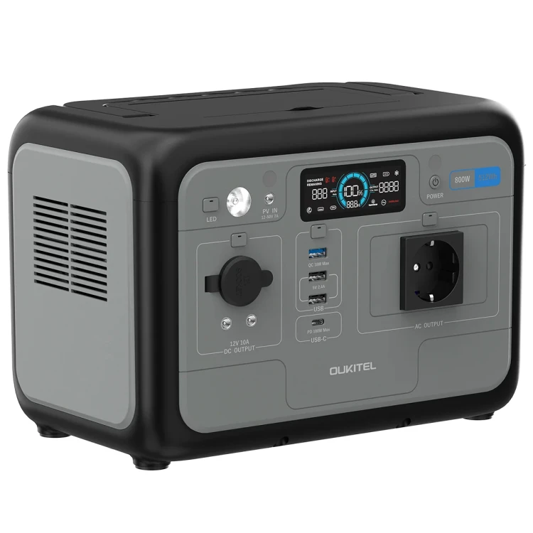 MOBILNA STACJA ZASILANIA OUKITEL P800E 800W 512Wh