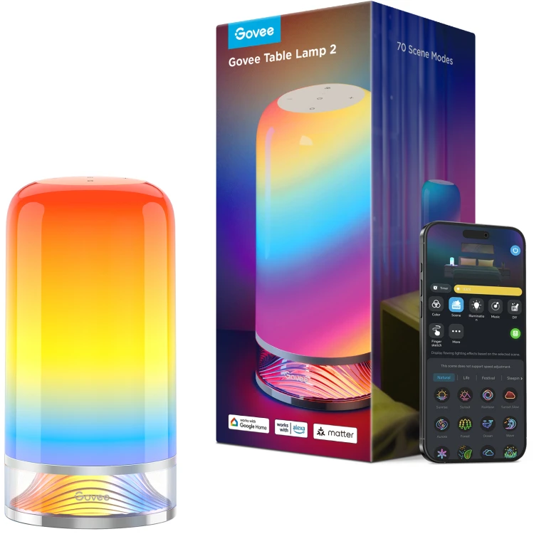 Govee H6022 Lampa LED RGBICWW 2700k-6500k Wi-Fi Bluetooth