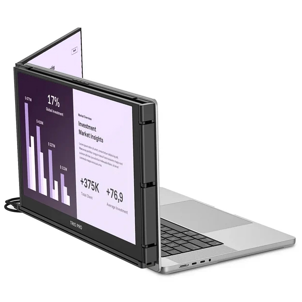 Mobile Pixels Trio 3 Pro zestaw dwóch monitorów przenośnych 14,1" 60Hz