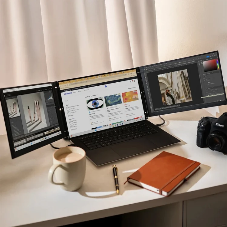 Mobile Pixels Trio 3 Pro zestaw dwóch monitorów przenośnych 14,1" 60Hz