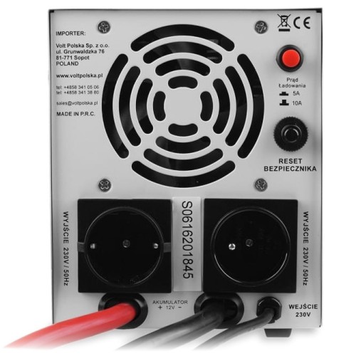 ZASILACZ AWARYJNY SINUS PRO 850 E PLUS 12/230V (500/850W)