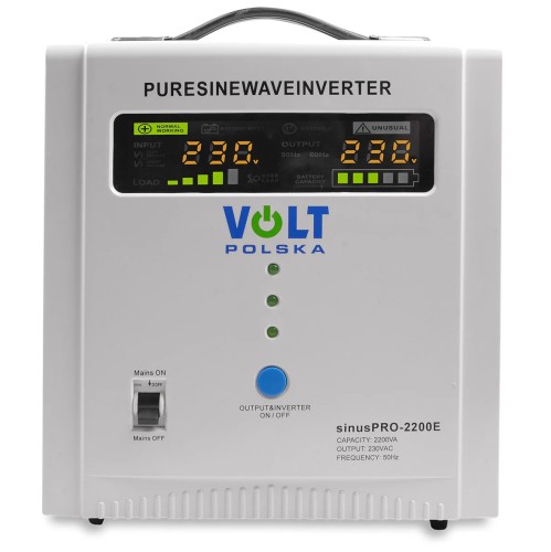ZASILACZ AWARYJNY SINUS PRO 2200 E 12/230V (1600/2200W)