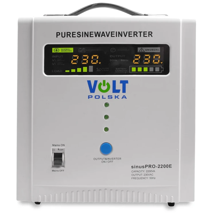 ZASILACZ AWARYJNY SINUS PRO 2200 E 12/230V (1600/2200W)