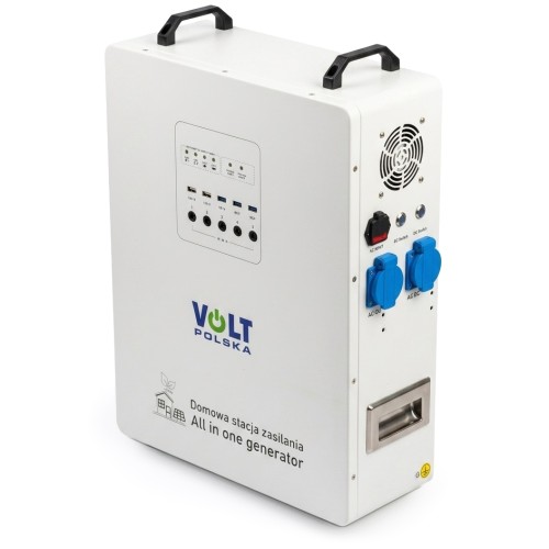 1200W 25.6V 50Ah 1280Wh + MPPT DOMOWA STACJA ZASILANIA VOLT