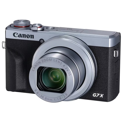 Aparat kompaktowy Canon PowerShot G7X Mark III Srebrny
