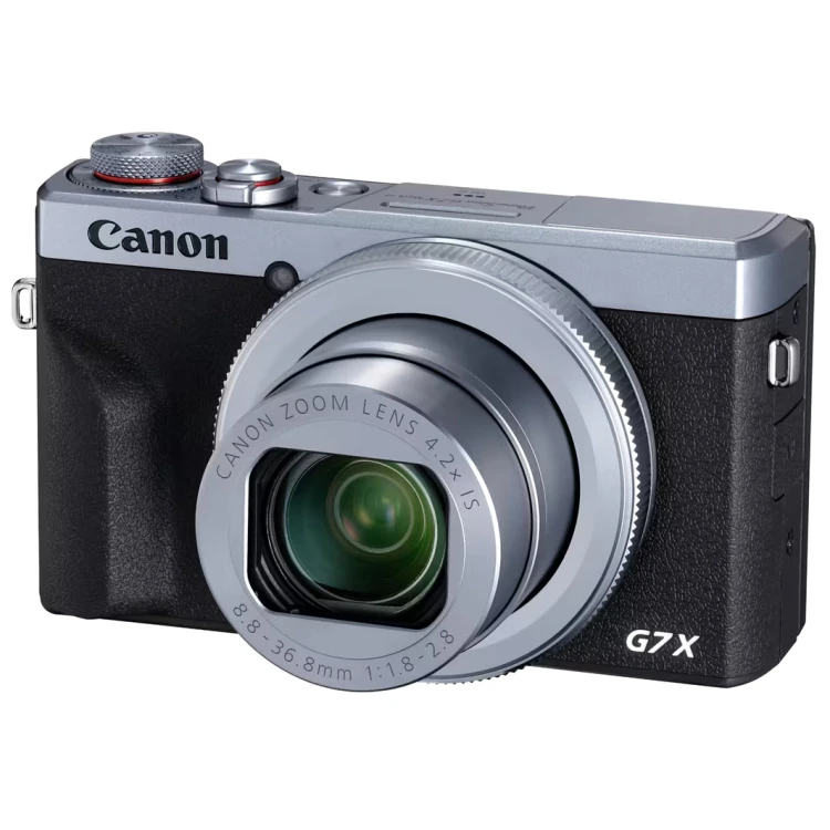 Aparat kompaktowy Canon PowerShot G7X Mark III Srebrny