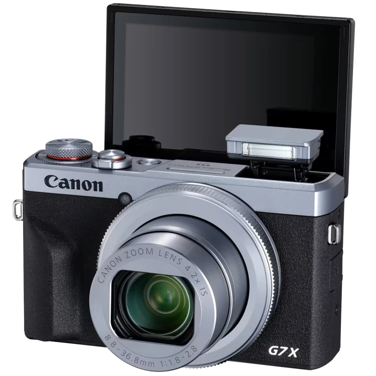Aparat kompaktowy Canon PowerShot G7X Mark III Srebrny