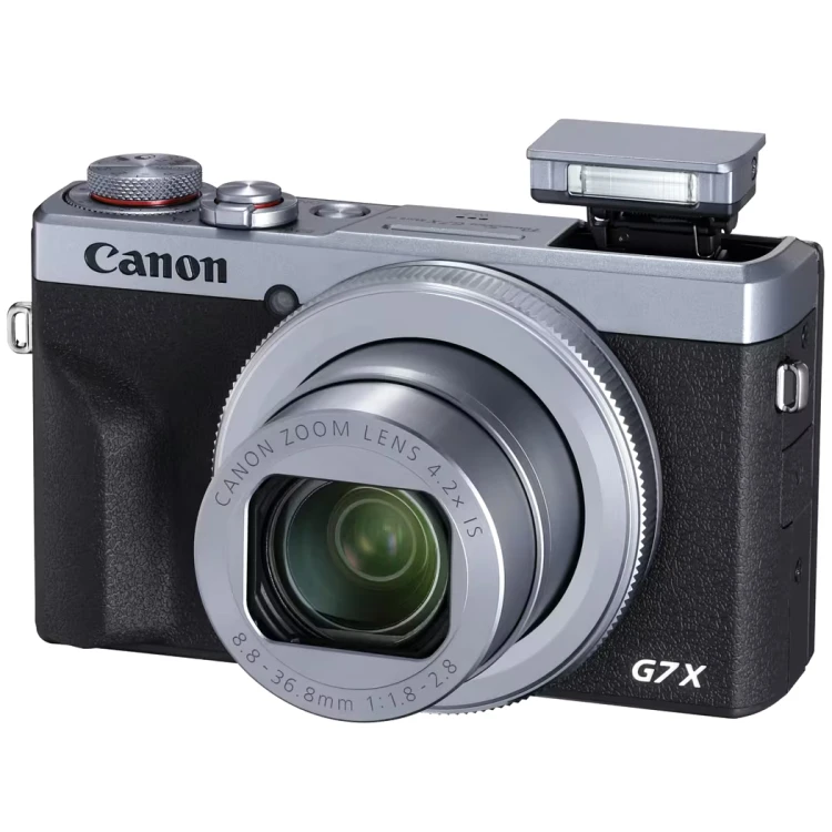 Aparat kompaktowy Canon PowerShot G7X Mark III Srebrny
