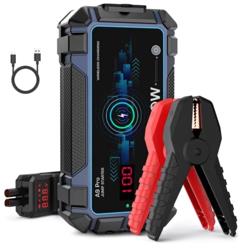 Avapow A9 Pro 2500A Booster Starter Urządzenie Rozruchowe Jump Starter
