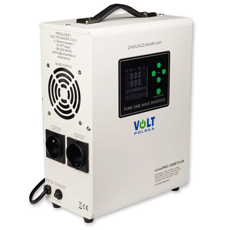 Volt Zasilacz awaryjny SINUS PRO 1500 E 12/230V (1000/1500W)