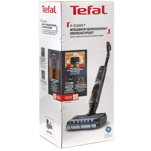 Bezprzewodowy odkurzacz myjący Tefal X-Clean 7 GF7540FO