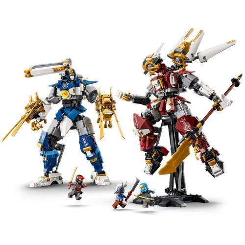LEGO NINJAGO Bliźniacze tytanowe mechy 71870