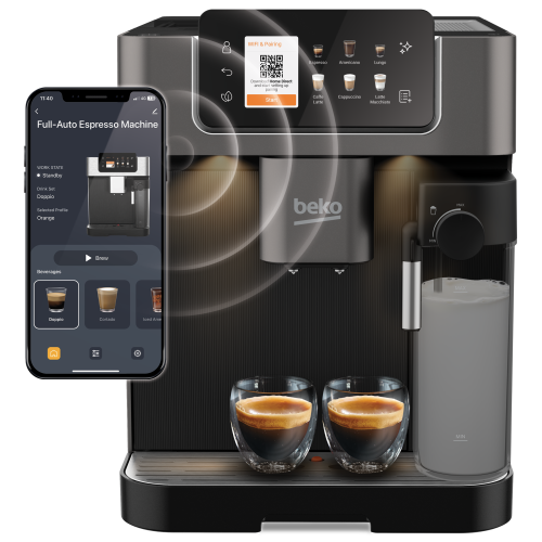 Automatyczny Ekspres ciśnieniowy Beko CaffeExperto CEG7348DX