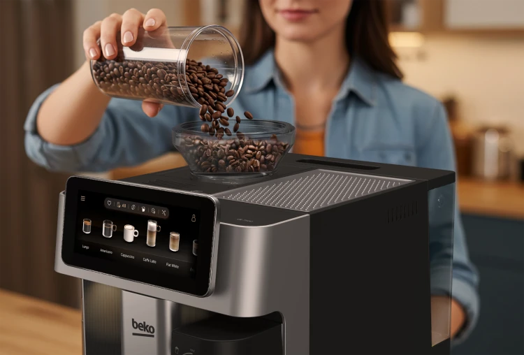 Automatyczny Ekspres ciśnieniowy Beko CaffeExperto CEG8564X 1350W