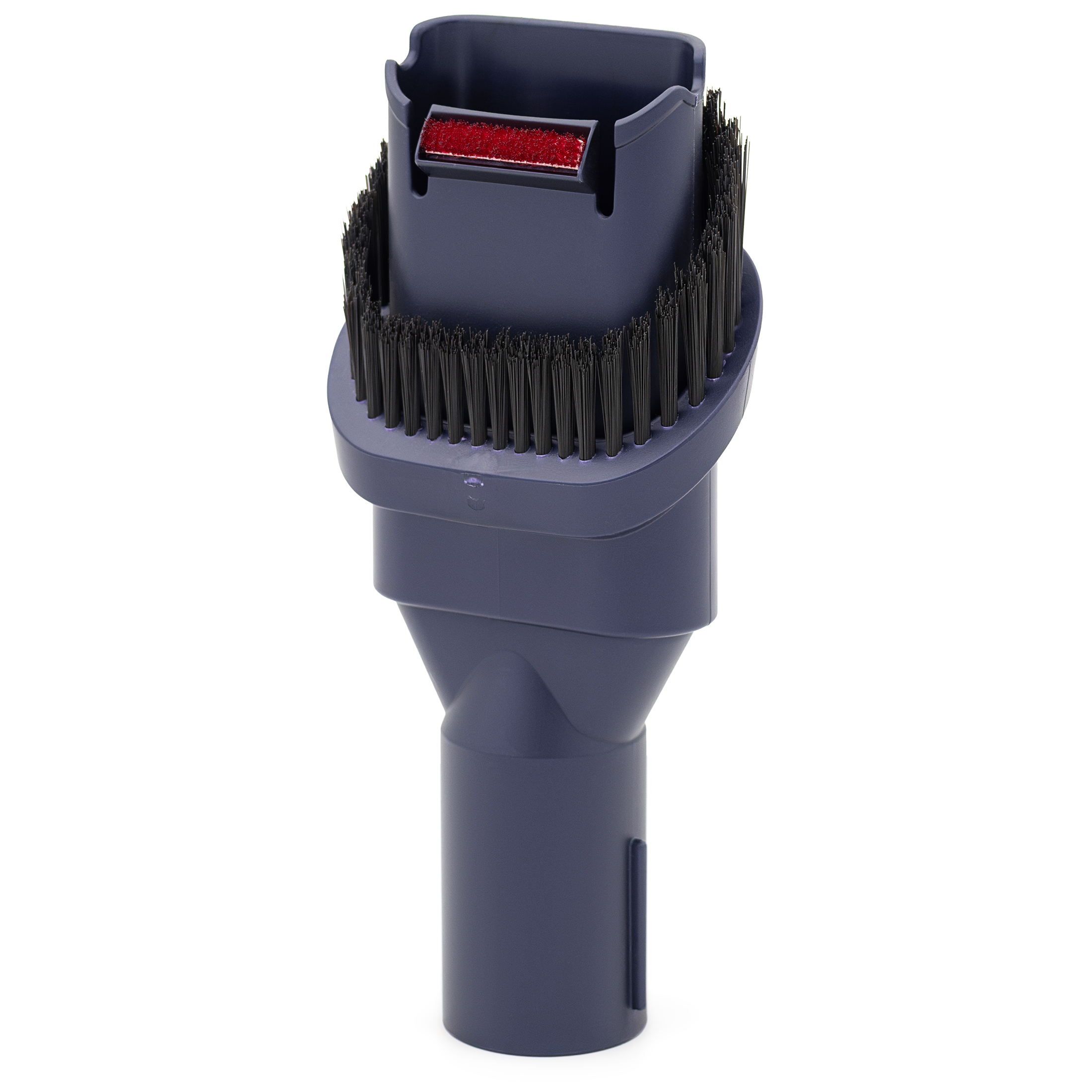 Końcówka Combi (2w1) do odkurzacza Dyson w kolorze błękitu pruskiego. Uniwersalne akcesorium łączące szeroką ssawkę z wysuwaną szczotką z czarnym włosiem. Konstrukcja pozwala na wygodne odkurzanie mebli, blatów oraz trudno dostępnych miejsc.