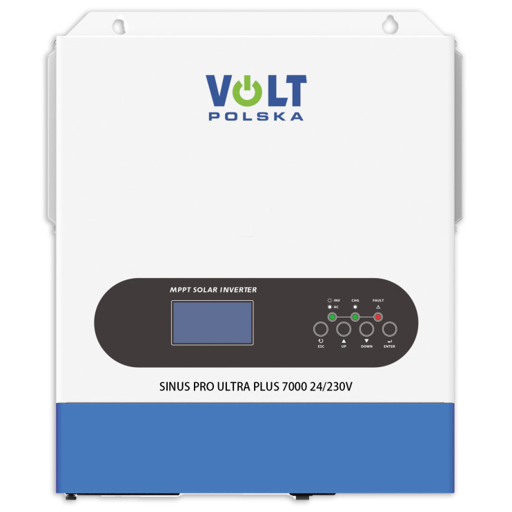 SINUS PRO ULTRA PLUS 7000 24/230V Wi-Fi + 100A MPPT INWERTER SOLARNY