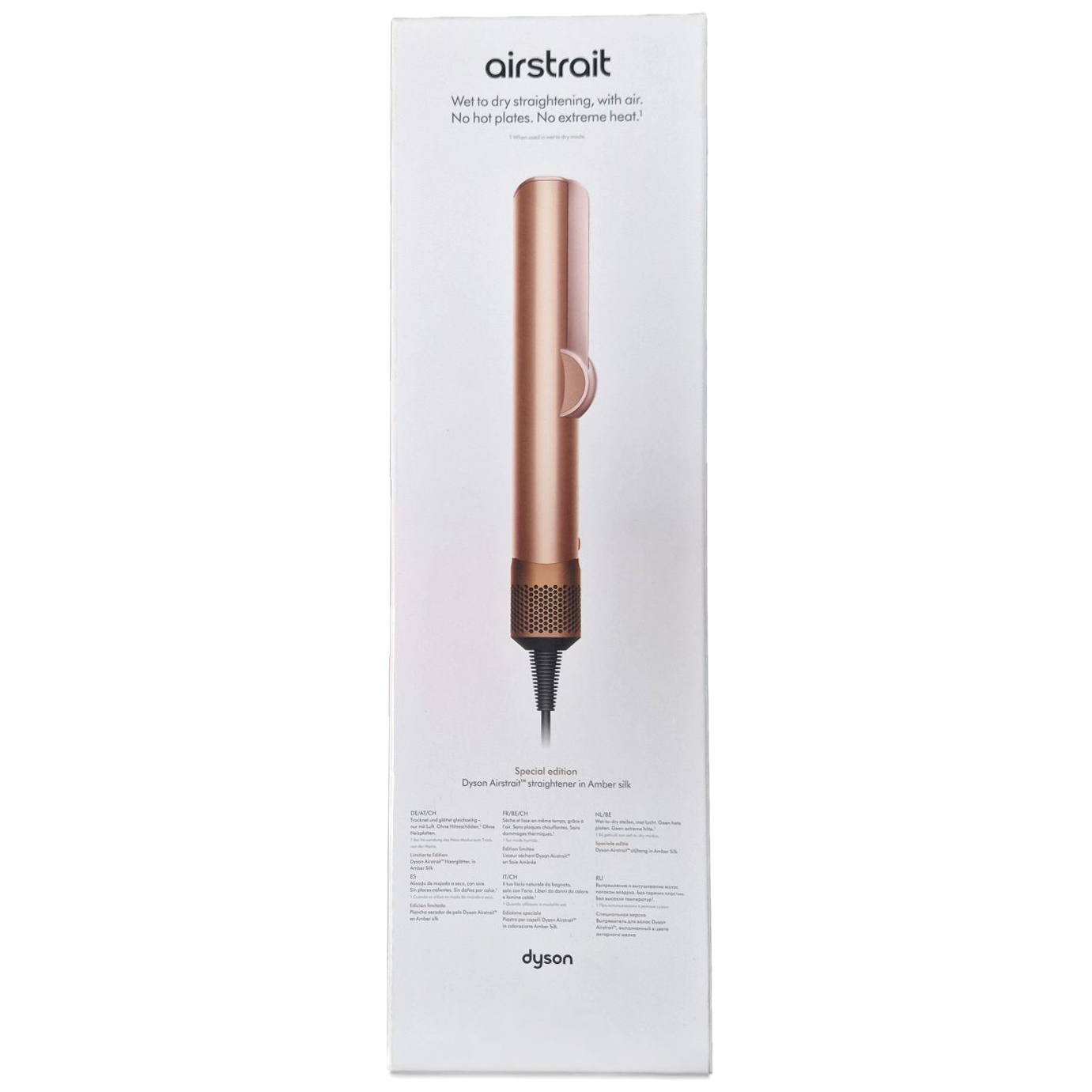 Prostownica HT01 Dyson Airstrait Aeroprostownica Amber Silk