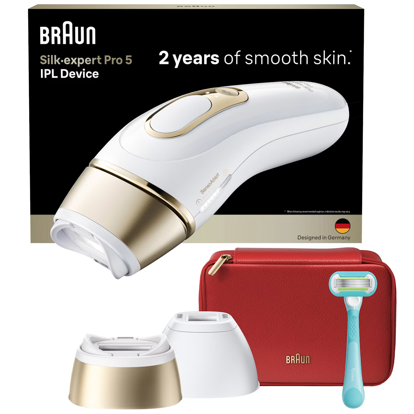 Braun Silk·expert Pro 5 PL5221 IPL Depilator laserowy IPL